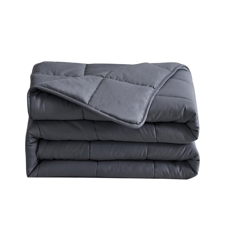 HKM-686611 Pure Cotton Weighted Blanket for Spring & Autumn, 180cm x 200-220cm, Soft & Cozy Design