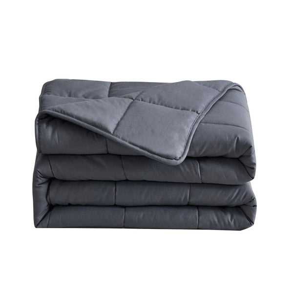 HKM-686611 Pure Cotton Weighted Blanket for Spring & Autumn, 180cm x 200-220cm, Soft & Cozy Design