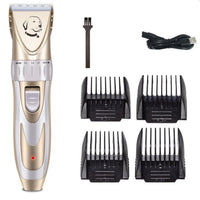 HKM-686675 Ceramic Blade Electric Pet Shaver with USB Charging and 150 Minutes Usage Time
