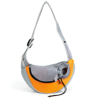 HKM-6867261 Breathable Mesh Crossbody Shoulder Bag for Pets Up to 12 kg