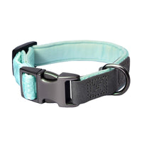HKM-686803 Heavy Duty Adjustable Neoprene Padded Dog Collar with Side-Release Buckle and D-Ring, 1 in Wide