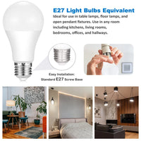 HKM-686803 LED Bulbs A60 E27 - Super Bright 5W to 18W with Multiple Colour Temperatures (3000K, 4000K, 6500K)