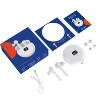 HKM-686803 Wireless Bluetooth Headset with True Stereo Chip and Long-Lasting Battery Life