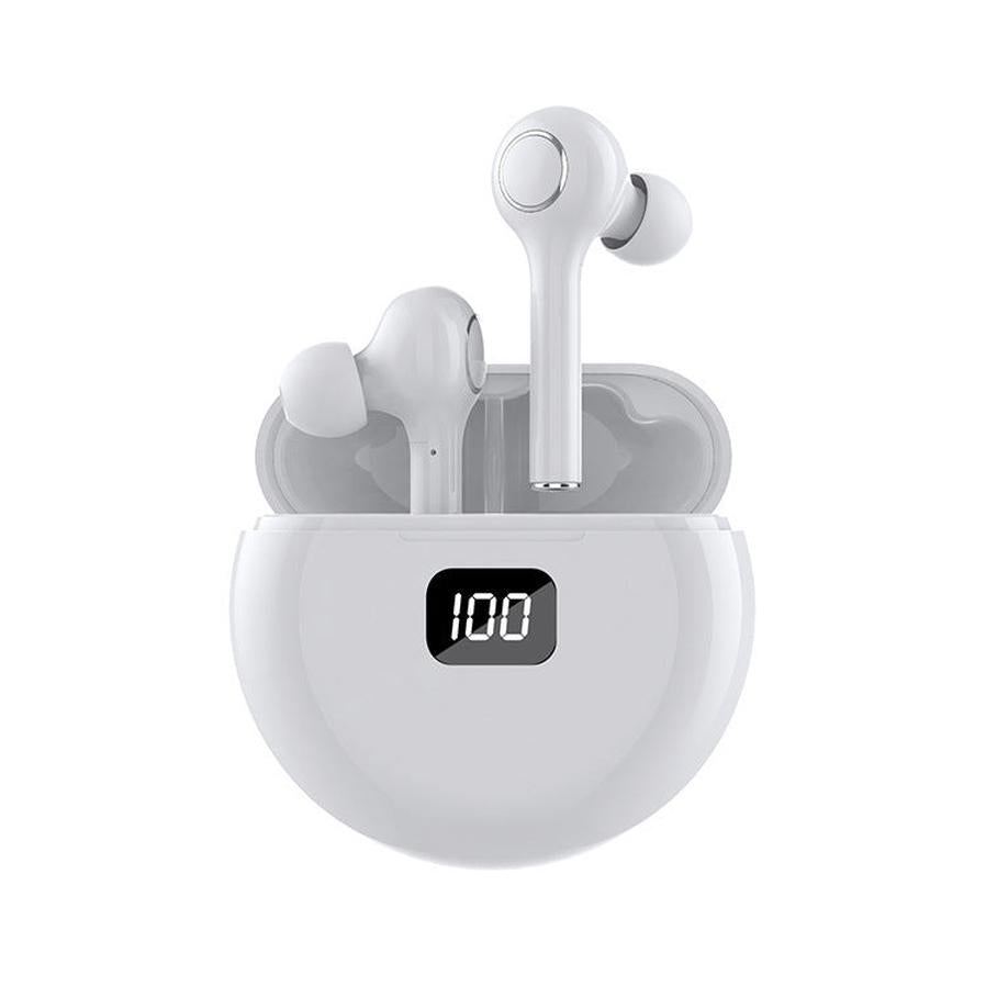 HKM-686803 Wireless Bluetooth Headset with True Stereo Chip and Long-Lasting Battery Life