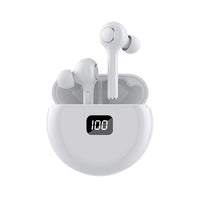 HKM-686803 Wireless Bluetooth Headset with True Stereo Chip and Long-Lasting Battery Life