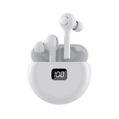 HKM-686803 Wireless Bluetooth Headset with True Stereo Chip and Long-Lasting Battery Life