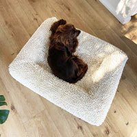 HKM-6869053 Extra-Thick Removable and Washable All-Season Dog Sofa Bed with Plush Sleeping Mat