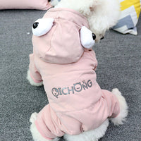 HKM-6869181 Cozy Blue Polyester Pet Clothing for Small Dogs and Cats