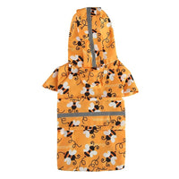HKM-6870461 Reflective Cartoon Dog Rain Poncho for Pets - Various Colors & Sizes Available