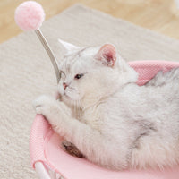 HKM-6870845 Breathable Ice Silk Pet Hammock for All Seasons, Removable and Washable
