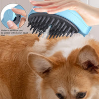HKM-6872253 3-in-1 Whale-Shaped Cat Steam Brush for Grooming, De-Shedding, and Massage