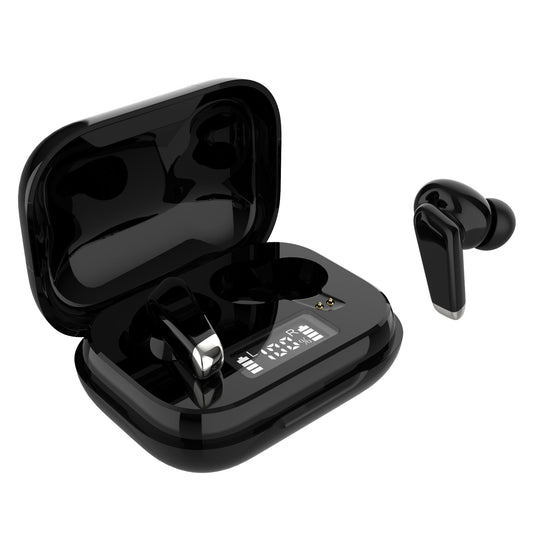 HKM-687251 P82 TWS Wireless Bluetooth Earbuds with Charging Case – Available in Black, White, and Green