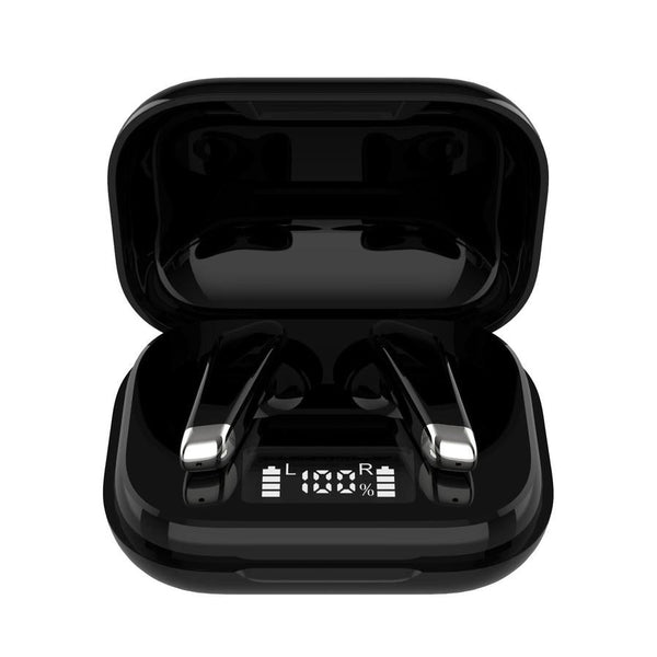 HKM-687251 P82 TWS Wireless Bluetooth Earbuds with Charging Case – Available in Black, White, and Green