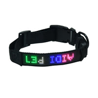 HKM-6872765 Smart LED Dog Harness with Mobile App Control and Customizable Tracking in Multiple Sizes