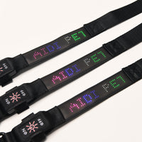 HKM-6872765 Smart LED Dog Harness with Mobile App Control and Customizable Tracking in Multiple Sizes