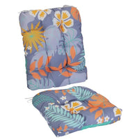 HKM-687315 Waterproof Rocking Chair Cushion Set with Backrests for Comfort and Support