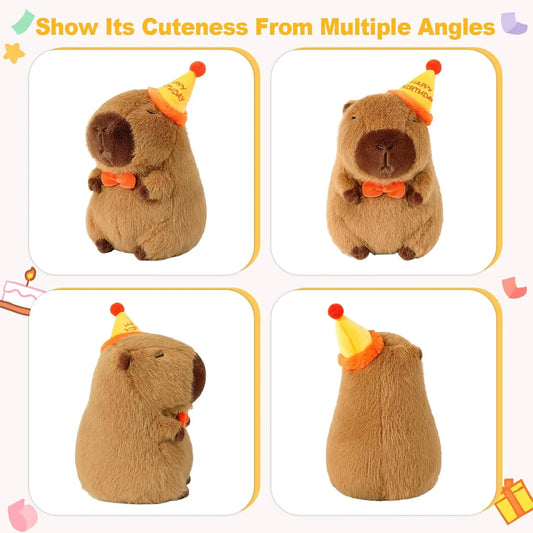 HKM-687379 Cute 13 Inch Capybara Plush Stuffed Animal Toy for Babies and Kids