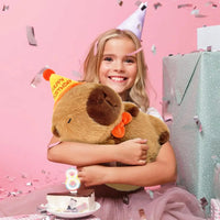HKM-687379 Cute 13 Inch Capybara Plush Stuffed Animal Toy for Babies and Kids