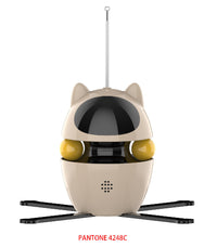 HKM-6874557 Automatic Smart Cat Toy with Spill Ball and Telescopic Rod Set