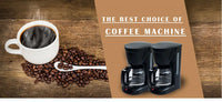 HKM-687507 Single Cup Drip Coffee Maker with Built-In Filter for Home Use