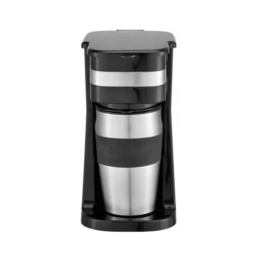 HKM-687507 Single Cup Drip Coffee Maker with Built-In Filter for Home Use