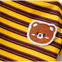 HKM-6875325 Striped Seasonal Pet T-Shirts for Small and Medium Dogs and Cats