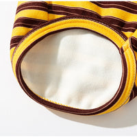 HKM-6875325 Striped Seasonal Pet T-Shirts for Small and Medium Dogs and Cats