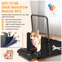 HKM-6876221 Small to Medium Dog Treadmill with Adjustable Speed and Built-in Programs for Pet Fitness