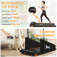 HKM-6876221 Small to Medium Dog Treadmill with Adjustable Speed and Built-in Programs for Pet Fitness