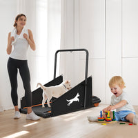 HKM-6876221 Small to Medium Dog Treadmill with Adjustable Speed and Built-in Programs for Pet Fitness