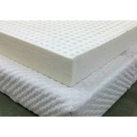 HKM-687635 Breathable Twin XL Latex Mattress - Orthopedic Inflatable Design (180x200x15 cm)