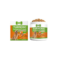 HKM-6876605 Turmeric Dog Supplement Soft Granules - Chicken & Beef Flavor with Nutrients