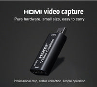 HKM-687763 HDMI Video Capture Card for 4K Input and 1080P Output, USB 3.0 Compatible with Windows, Linux, Android, and MacOS