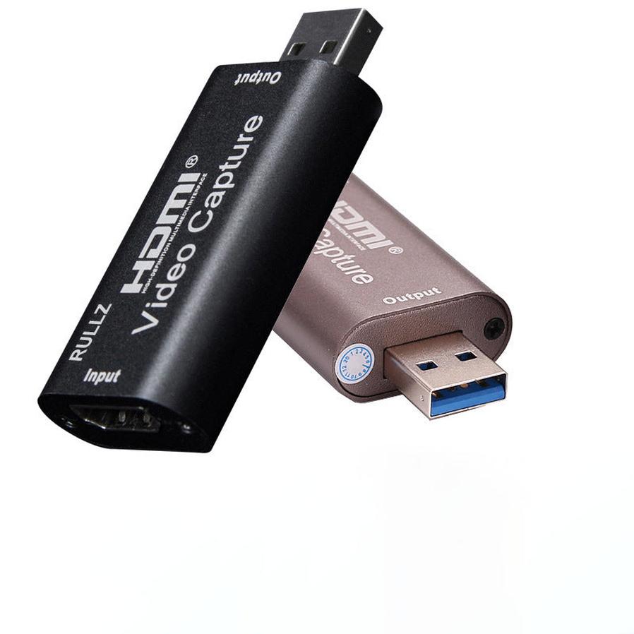 HKM-687763 HDMI Video Capture Card for 4K Input and 1080P Output, USB 3.0 Compatible with Windows, Linux, Android, and MacOS
