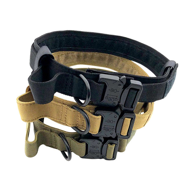 HKM-6878525 Durable Nylon Anti-Wear Dog Traction Collar for Enhanced Control and Comfort