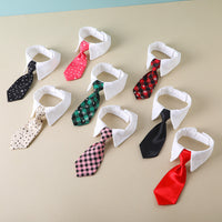 HKM-6878781 Charming Plaid Pet Tie for Stylish Dogs in Various Colors and Sizes