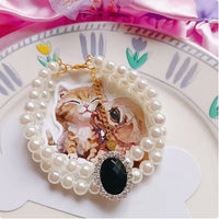 HKM-6879165 Elegant Cat Necklace with Water Drop Pendant in Assorted Styles and Sizes