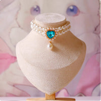HKM-6879165 Elegant Cat Necklace with Water Drop Pendant in Assorted Styles and Sizes