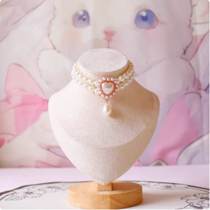 HKM-6879165 Elegant Cat Necklace with Water Drop Pendant in Assorted Styles and Sizes