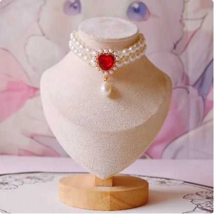 HKM-6879165 Elegant Cat Necklace with Water Drop Pendant in Assorted Styles and Sizes