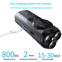HKM-6879805 Handheld Ultrasonic Dog Repellent Trainer with Light for Bark Control and Anti-Bite Protection