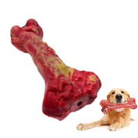 HKM-6881341 Durable Silicone Molar Stick for Dogs - Chewing Simulation Bone for Teething Toys