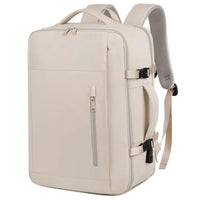HKM-688147 Custom Logo Waterproof Laptop Backpack with USB Port for Men and Women