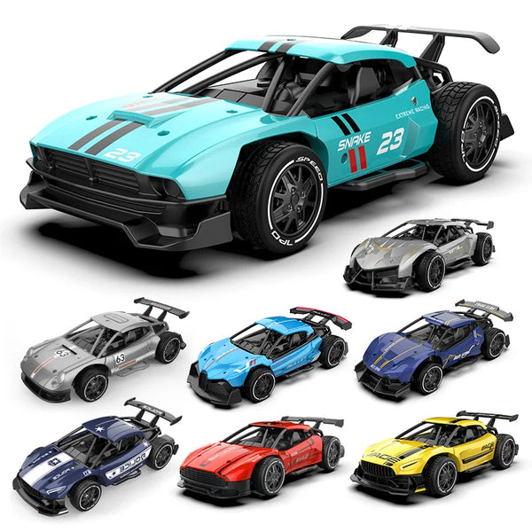 HKM-688339 1/24 Scale Remote Control Drift Car – 2.4G Electric Stunt Vehicle for Indoor and Outdoor Use, Ages 5 and Up