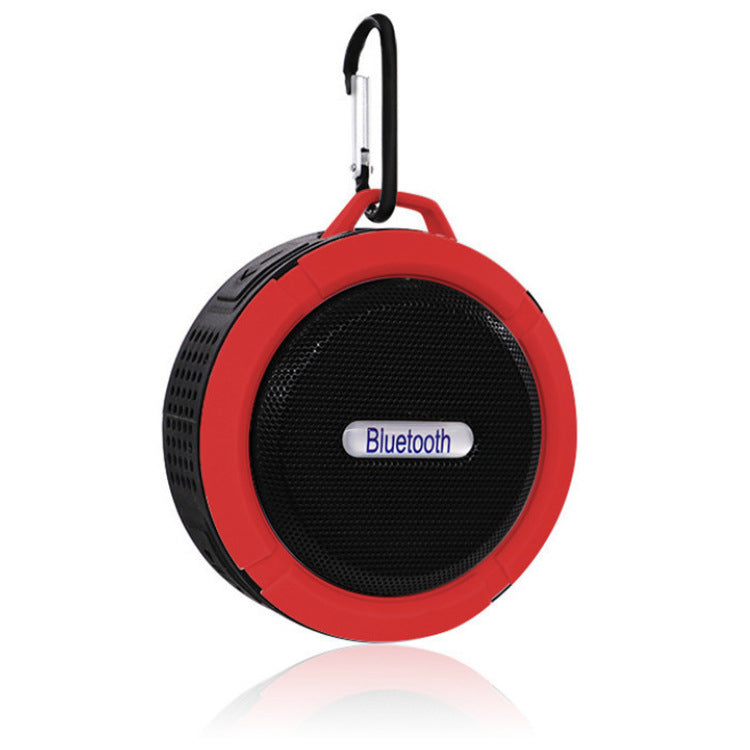 HKM-688403 Wireless Portable Bluetooth Speaker C6 with Waterproof Design and Suction Cup for Bathroom Use