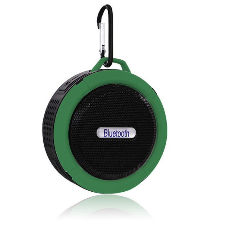HKM-688403 Wireless Portable Bluetooth Speaker C6 with Waterproof Design and Suction Cup for Bathroom Use
