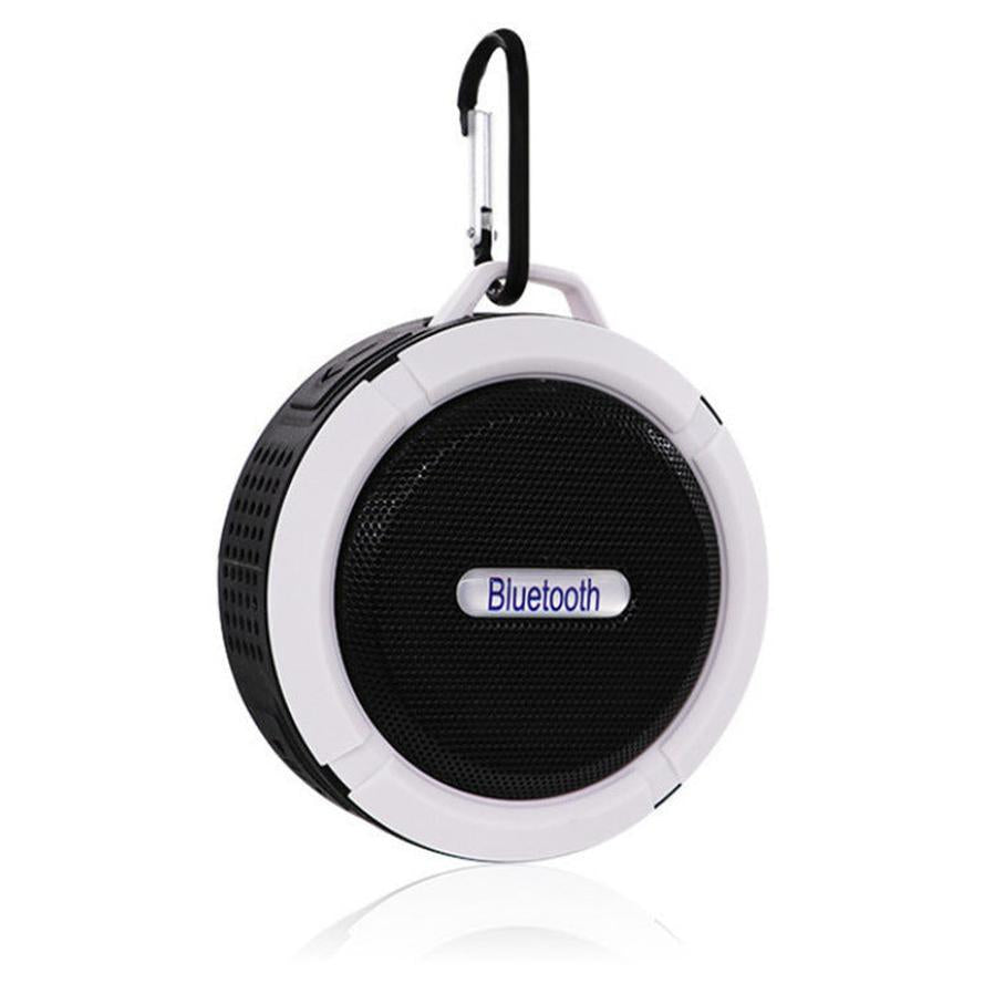 HKM-688403 Wireless Portable Bluetooth Speaker C6 with Waterproof Design and Suction Cup for Bathroom Use