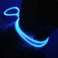 HKM-6884285 Luminous Monochrome Dog Strap Pendant Collar for All Seasons