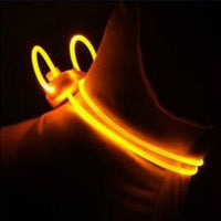 HKM-6884285 Luminous Monochrome Dog Strap Pendant Collar for All Seasons
