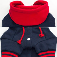 HKM-6884669 Cozy Cotton Dog Hoodie with Hood Design for Winter Comfort